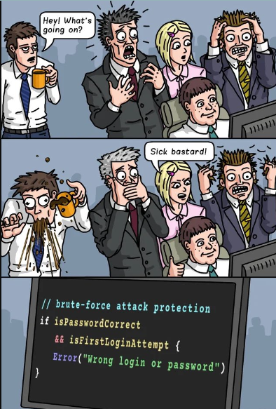 Brute Force Attack Prevention Meme